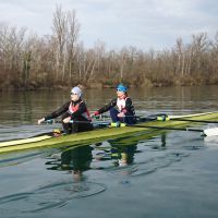 Fini Sturm im Trainingslager in Breisach