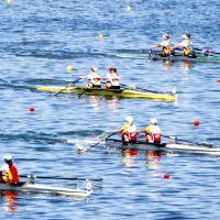 Ruder-Weltcup auf dem Maltasee in Poznan